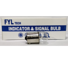 Автолампа  "F Y L" R10W (G18.5) (BA15s) 10W 12V