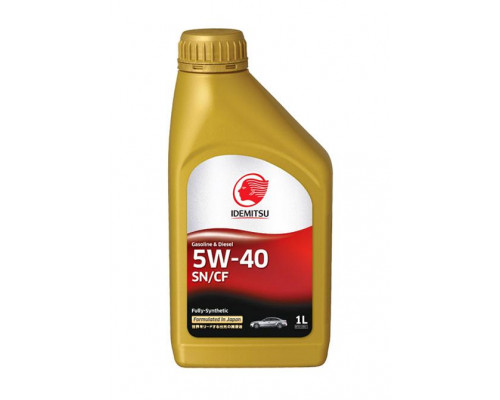 IDEMITSU 5W-40 SN/CF F-S 1л. Масло моторное.