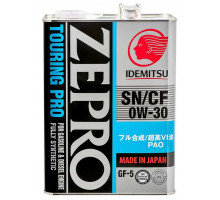IDEMITSU ZEPRO TOURING PRO 0W-30 SN/CF 4л. Масло моторное.