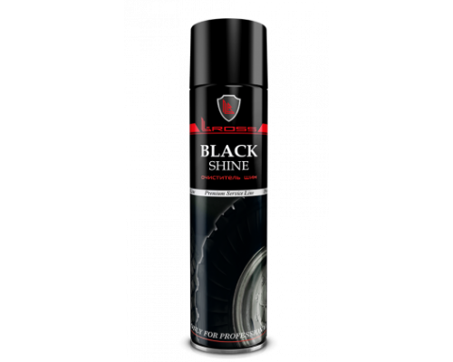 L-Ross BLACK SHINE Очиститель шин, пенный 800мл.(600мл.) аэрозоль