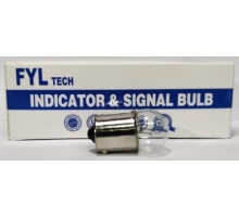 Автолампа  "F Y L" R10W (G18.5) (BA15s) 10W 12V